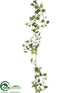 Silk Plants Direct Lace Ivy Garland - Variegated - Pack of 12