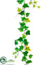 Silk Plants Direct Ivy Garland - Variegated - Pack of 12