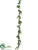 Ivy Garland - Green - Pack of 6