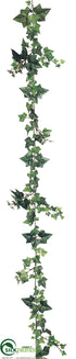 Silk Plants Direct Mini English Ivy Garland - Green - Pack of 12