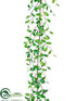 Silk Plants Direct Nandina Leaf Garland - Green - Pack of 12