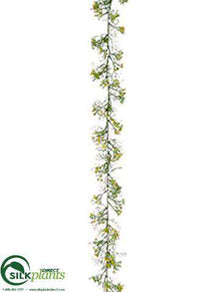 Flower Garland - Yellow Green - Pack of 12