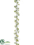 Silk Plants Direct Flower Garland - Yellow Green - Pack of 12