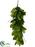 Silk Plants Direct Magnolia Leaf Garland - Green - Pack of 2