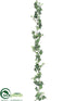 Silk Plants Direct English Ivy Garland - Frosted - Pack of 12