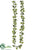 Ivy Garland - Green - Pack of 72