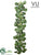 Outdoor Peperommia Garland - Green Two Tone - Pack of 12