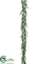 Silk Plants Direct Myrtle Leaf Garland - Green - Pack of 6