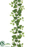 Silk Plants Direct Pothos Garland - Green - Pack of 6