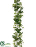 Silk Plants Direct Ivy, Eucalyptus Garland - Green Two Tone - Pack of 4