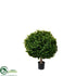 Silk Plants Direct Boxwood Ball - Green - Pack of 2