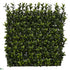 Silk Plants Direct Outdoor Boxwood Wall Mat - Green - Pack of 12