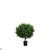 Outdoor Tea Leaf Topiary Ball - Green - Pack of 2