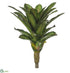 Silk Plants Direct Bromeliad Leaf Plant - Green Cream - Pack of 4