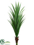 Silk Plants Direct Dracaena Plant - Green - Pack of 4