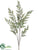 Fern Plant - Green - Pack of 12