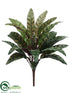 Silk Plants Direct Hosta Shrub Plant - Green - Pack of 24