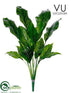 Silk Plants Direct Outdoor Spathiphyllum Plant - Green - Pack of 4