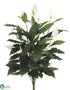 Silk Plants Direct Spathiphyllum Peace Lily Plant - Green - Pack of 6