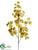Aspen Leaf Spray - Olive Green - Pack of 12