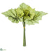 Silk Plants Direct Begonia Leaf Bundle - Green - Pack of 6