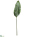 Silk Plants Direct Bird of Paradise Leaf Spray - Green - Pack of 12