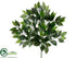Silk Plants Direct Ficus Spray - Green - Pack of 60