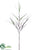 Bamboo Grass Spray - Green - Pack of 12