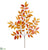 Beech Spray With 76 Leaves - Orange Brick - Pack of 12