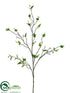 Silk Plants Direct Birch Leaf Spray - Green - Pack of 12