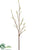 Silk Plants Direct Budding Spray - Green - Pack of 12