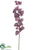 Silk Plants Direct Coleus Leaf Spray - Purple Gray - Pack of 12