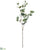 Soft Plastic Cotinus Leaf Spray - Green - Pack of 12