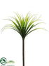 Silk Plants Direct Dracaena Spray - Green Two Tone - Pack of 6