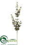 Silk Plants Direct Eucalyptus Spray - Green Gray - Pack of 12