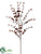 Eucalyptus Spray - Burgundy Green - Pack of 12