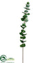 Silk Plants Direct Eucalyptus Spray - Green - Pack of 12