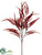 Eucalyptus Spray - Burgundy Green - Pack of 12