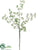 Silk Plants Direct Eucalyptus Seed Spray - Green Gray - Pack of 12