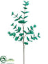 Silk Plants Direct Eucalyptus Spray - Green Emerald - Pack of 12
