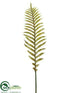 Silk Plants Direct Sword Fern Spray - Green - Pack of 6