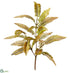 Silk Plants Direct Fern Spray - Green Brown - Pack of 12