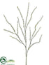 Silk Plants Direct Fern Spray - Green - Pack of 12