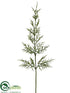 Silk Plants Direct Asparagus Fern Spray - Green - Pack of 12