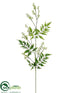 Silk Plants Direct Polypodium Fern Spray - Green Green - Pack of 12