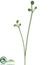 Silk Plants Direct Fern Frond Spray - Green - Pack of 12