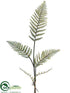 Silk Plants Direct Forest Fern Bundle - Green - Pack of 12