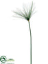 Silk Plants Direct Papyrus Grass Spray - Green - Pack of 12