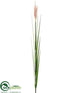 Silk Plants Direct Pampas Grass Spray - Blush - Pack of 12