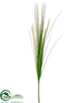 Silk Plants Direct Cattail Grass Spray - Cream - Pack of 12
